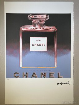 Andy Warhol "Chanel" Limitovaná edícia_Certifikát - 2