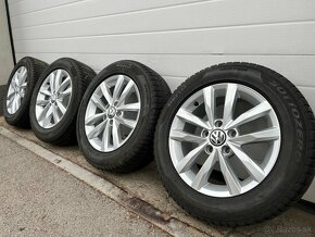 ORIGINAL VW TOURAN/GOLF DISKY 5x112 R16 REZERVOVANE - 2