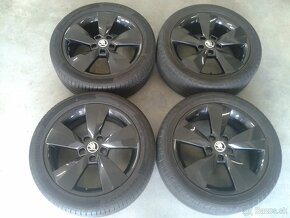 Predam ALU 5x112 R17 6,5J ET38 Original SKODA - 2