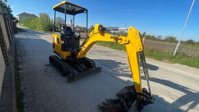 minibager pásový minibager JCB 16c-1 - 2