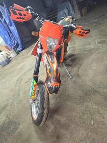 Motard KTM exc-f 250 r.v 2007 s TP a ŠPZ 10kw v TP - 2