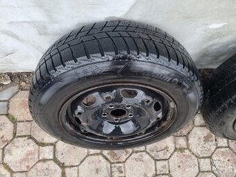 Plechové disky 5x100 r14 Zimné 165/70 r14 - 2