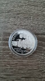 10€ Spustenie parnej prevádzky na žel. trati BA-TT - proof - 2