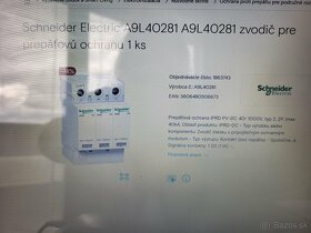Predám Schneider Electric A9L 40281 zvodič prepäťovú ochranu - 2