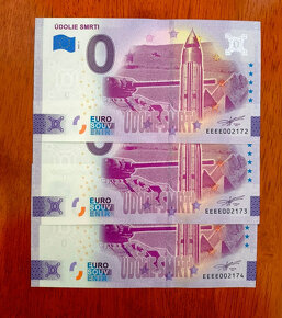 ☀️ 0 eurové bankovky / 0 € souvenir - vojenský motív SNP☀️ - 2