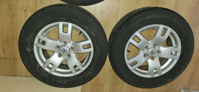 Predam 16" hlinikove disky kolesa na nissan x-trail T31 - 2