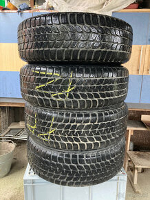 Zimné pneu Bridgestone 195/65/15 + disky na Š, VW - 2