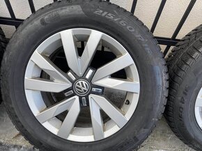 Orig.VW Alu Disky 5x112 6,5xR16 ET41 215 60 16 zimné - 2