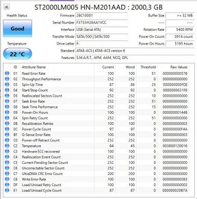 Predám USB HDD Samsung S2 Portable 2TB - 2