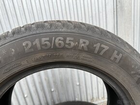 2ks Zimne pneumatiky SEMPERIT 215/65 R17 - 2