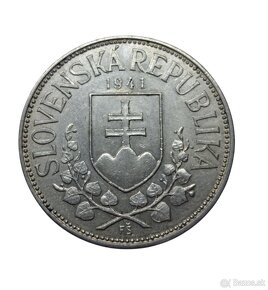 Vzácná 20 koruna 1941 Magnetická Slovenský Stát - 2