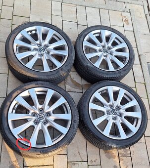 Original disky Mazda 215/45 R18 - 2