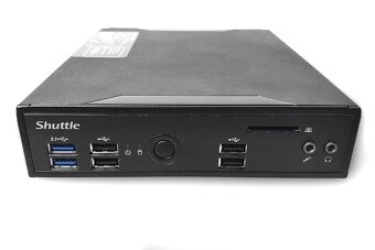 Shuttle DS20U – Pasívny mini PC, ktoré šetrí miesto - 2