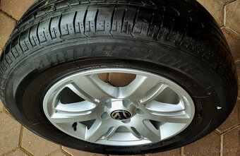 alu R17 5x120 orig. VW Amarok, T5 (+pneu Bridgestone 245/65) - 2