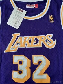 NBA dres Magic Johnson Los Angeles Lakers, basketbal - 2