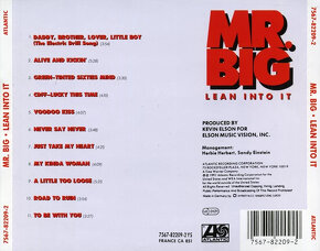 cd Mr. Big – Lean Into It 1991 - 2