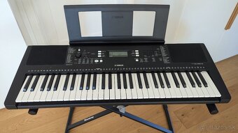 Predám elektrické klávesy Yamaha PSR-E363 - 2