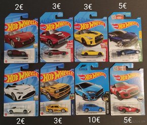 Hot Wheels mainliny na dlhých kartách - 2