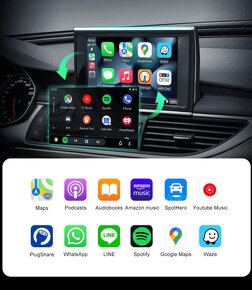 Bezdrôtový modul CarPlay Android Auto pre A4 A5 Q5 2009-2018 - 2