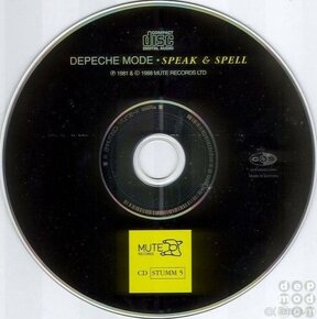 Depeche Mode Speak & Spell CD - 2