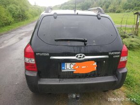 Hyundai Tucson diesel 2.104 kv rv 2007 čierna metalíza - 2