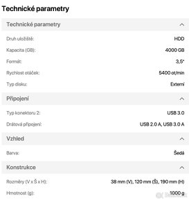 Lacie Porsche Design 4TB - 2