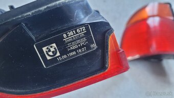 Zadné svetlá BMW e39 - 2