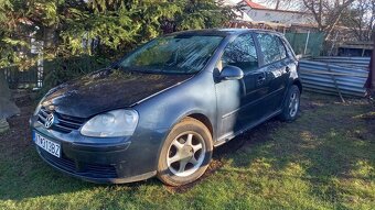 Volkswagen Golf 5, 1,9 TDI, r. v. 2008 - na náhradné diely - 2