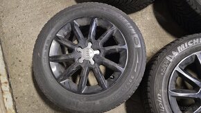 ALU KOLA AUDI 5X112 ZIMNÍ PNEU 225/55R16 - 2