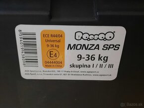 Autosedačka Booboo Monza SPS 9-36 kg - 2