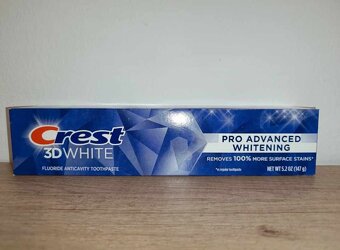 Zubná pasta Crest 3D White PRO ADVANCED WHITENING - 2