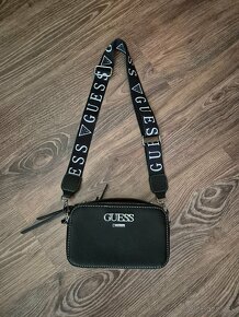 kabelka Guess crossbody čierna.. - 2