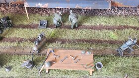 Dioráma obrneného vlaku Panzertriebwagen Nr.16 v mierke 1/35 - 2