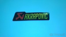 Predám samolepky akrapovic - 2