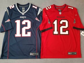Futbalový dres NFL Tom Brady New England, Tampa, Nike - 2