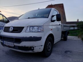 zdravim predam Vw t5 Valník 5valec 96kw - 2