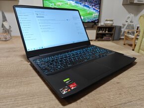 Herný NTB 120Hz/Ryzen7/1650ti/16GB/512GB SSD/WIN 11 - 2