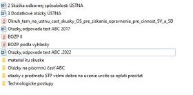 Vypracované otázky STAVBYVEDÚCI / STAVEBNÝ DOZOR 2024 - 2