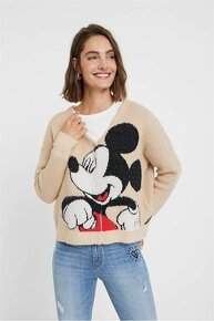 DESIGUAL MICKEY stylovy,trendy damsky sveter - 2