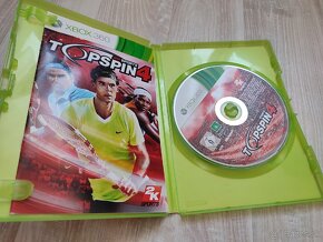 Predám hru TopSpin 4 - XBOX 360 - 2