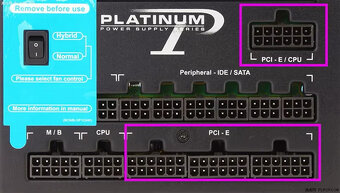 Kúpim kábel PCI-E pre zdroj Seasonic pre grafickú kartu - 2