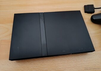 PS2 Slim, ovladač + 6 hier / PlayStation 2 - 2