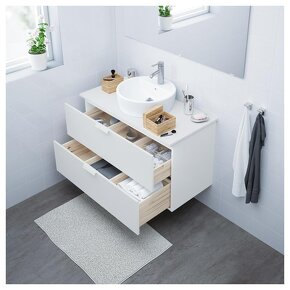 IKEA Godmorgon skrinka pod umývadlo s 2 zásuvkami 100x47x58 - 2