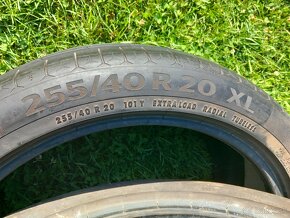 255/40 r20 letné pneumatiky 2kusy - 2