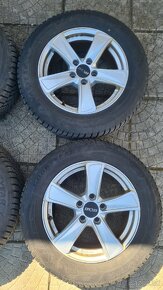 Predám alu disky OXXO 5x112 R16 a zimne pneu.215/60 R16 - 2