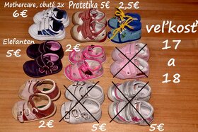 aj NOVE sandalky, topanocky pre deivcatko 18,19,20, 21, 22 - 2