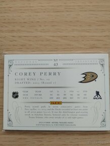 Predám hokejovú kartičku Corey Perry National Treasures hrub - 2