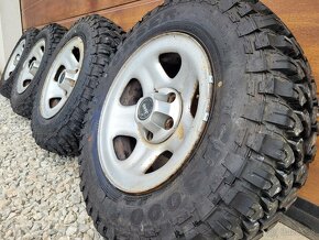 Offroad pneu a disky 215 75 R15 - 2