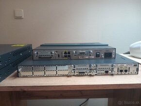 Cisco LAB, Catalyst 3750 48 10/100 PoE + 4 SFP, Cisco C2811, - 2