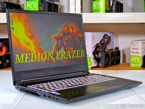 Herný notebook ERAZER | GTX 1660Ti 6GB | 16GB RAM - 2